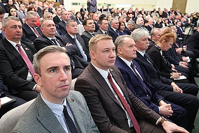 Сергеенко принял участие в заседании Витебского областного Совета депутатов
