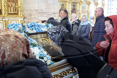 Праздничное богослужение в честь Могилево-Братской иконы Божией Матери состоялось в Могилеве