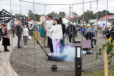 \"Дажынкi-2025\". Как в Заславле проходит областной праздник тружеников села