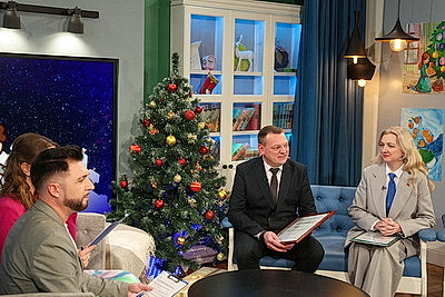 Благотворительный телемарафон \"Согреем детские сердца\" проходит на телеканале \"Беларусь 4. Могилев\"