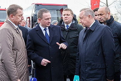 Турчин посещает с рабочим визитом Санкт-Петербург