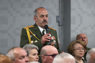 Председатель Минского облисполкома встретился с представителями областных ветеранских организаций
