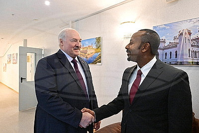 Лукашенко обсудил с премьер-министром Эфиопии выработку \"дорожной карты\"