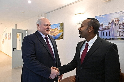 Лукашенко обсудил с премьер-министром Эфиопии выработку \"дорожной карты\"