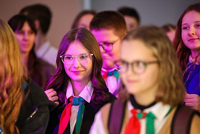 Всебелорусская пионерская елка объединила лучших юных лидеров страны