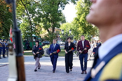 Брест присоединился к патриотическому автопробегу ко Дню народного единства