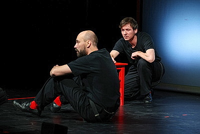 Московский театр \"Мастерская Петра Фоменко\" начал гастроли в Минске со спектакля о Маяковском