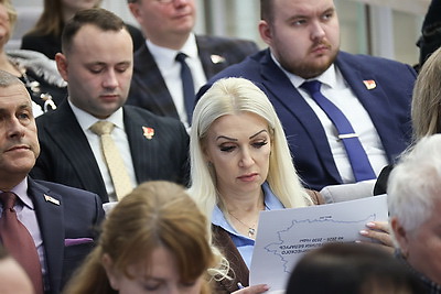В Минске делегатам ВНС представлен проект программы соцэкономразвития