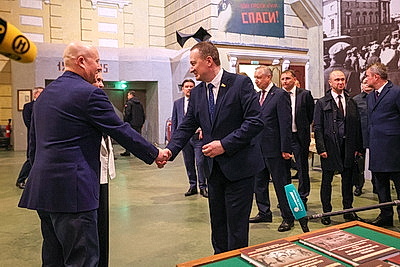 Турчин посещает с рабочим визитом Санкт-Петербург