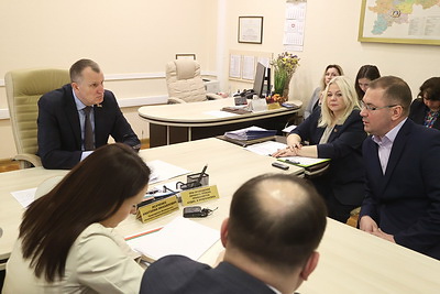 Исаченко провел прием граждан в Могилевском облисполкоме