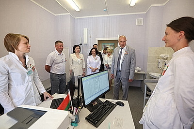 В Гродно открыли новую детскую амбулаторию