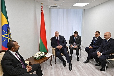 Лукашенко обсудил с премьер-министром Эфиопии выработку \"дорожной карты\"