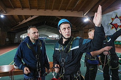 \"Один день с МЧС\": практический семинар для журналистов и блогеров провели в Борисовском районе