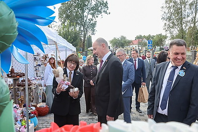 \"Дажынкi-2025\". Как в Заславле проходит областной праздник тружеников села