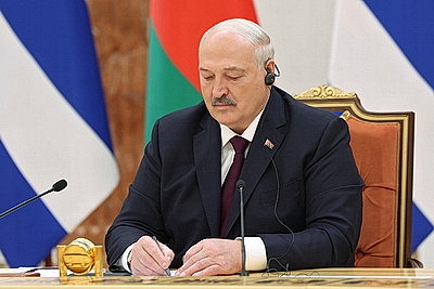 Встреча президентов Беларуси и Кубы проходит во Дворце Независимости