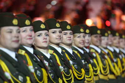 Военный парад по случаю 80-летия Победы прошел у стелы \"Минск - город-герой\"