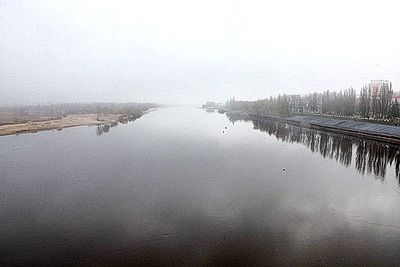 Лукашенко в Мозыре открыл обновленный мост через Припять