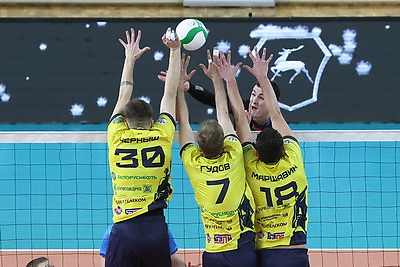 Волейболисты \"Столицы\" выиграли Кубок Беларуси среди мужских команд