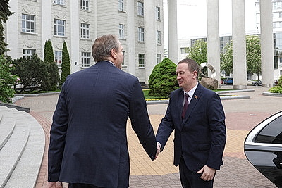 Нового председателя Президиума НАН представили коллективу Академии наук