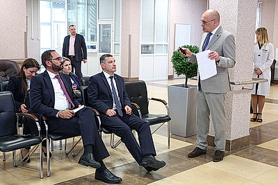 Делегация Ливии посещает учреждения здравоохранения Беларуси