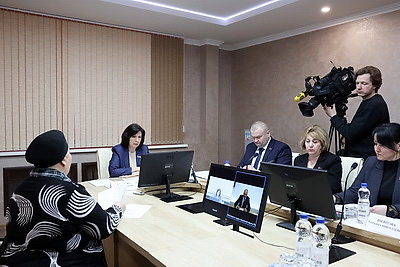 Кочанова провела прием граждан в Борисовском райисполкоме