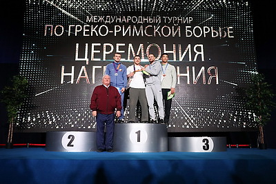 Белорусские борцы завоевали четыре золота на домашнем турнире памяти Караваева