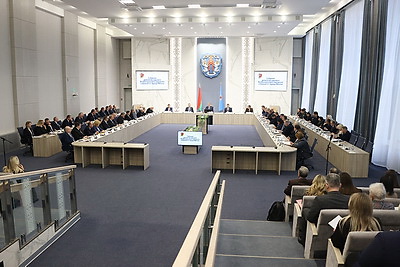 В Минске делегатам ВНС представлен проект программы соцэкономразвития