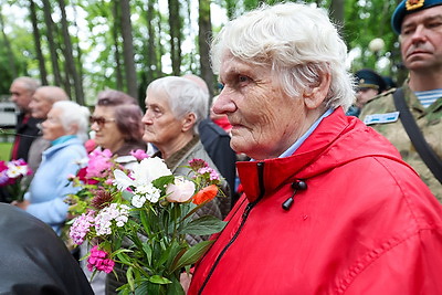 В Витебске отдали дань уважения и памяти жертвам ВОВ