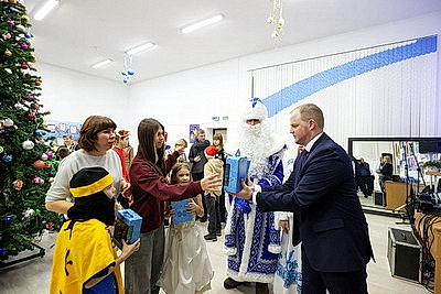 Министерство информации поздравило воспитанников SOS-Детской деревни в Марьиной Горке