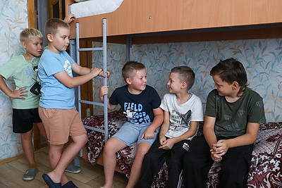 Ухватили лето за хвост. Как начался учебный год у отдыхающих в санатории школьников