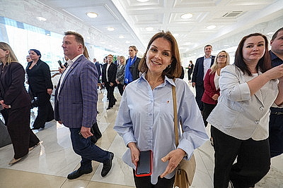 Сотрудники \"Белоруснефть-Минскавтозаправка\" посетили с экскурсией Дворец Независимости