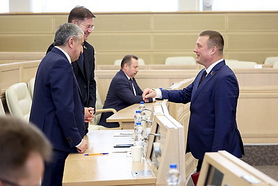 Заседание второй сессии Совета Республики состоялось в Минске