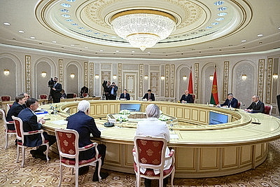 Лукашенко встретился с губернатором Ростовской области России