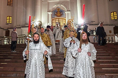 Православные верующие отметили Пасху