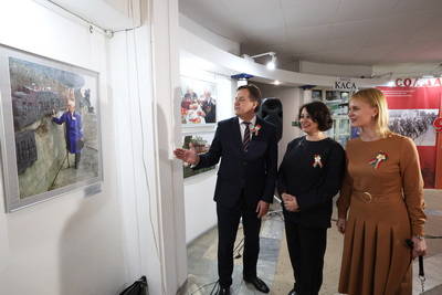 Энергетика передается через снимки. Выставка \"Солдаты Победы\" фотокора БЕЛТА открылась в Витебске