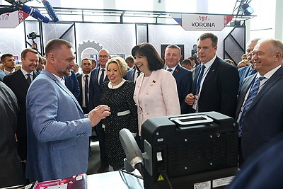 Робототехника и космическая система: какие разработки представила Беларусь на Форуме регионов