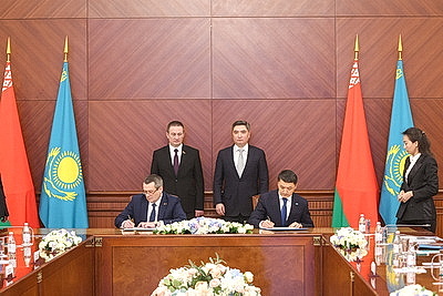 В Астане прошла встреча премьер-министров Беларуси и Казахстана