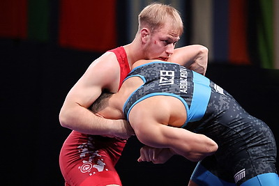 Белорусские борцы завоевали четыре золота на домашнем турнире памяти Караваева