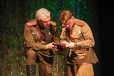 Спектакль \"Не покидай меня\" представил Московский театр-студия Всеволода Шиловского в Витебске