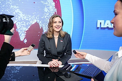 Встреча супруги главы МИД с женами руководителей дипмиссий прошла в Минске накануне 8 Марта