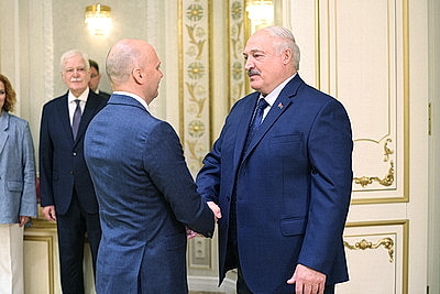 Лукашенко встретился с губернатором Калининградской области России