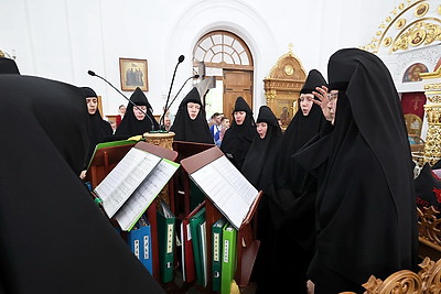 900 лет веры. Праздничные торжества проходят в Спасо-Евфросиниевском монастыре в Полоцке