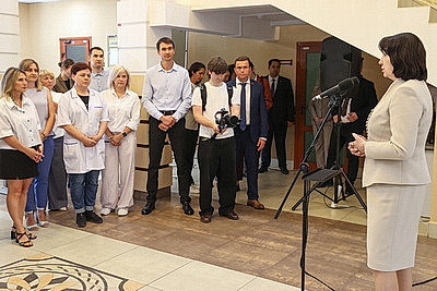 Выездное заседание Президиума Совета Республики проходит в Гомеле