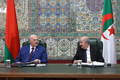 Переговоры президентов Беларуси и Алжира прошли в расширенном составе