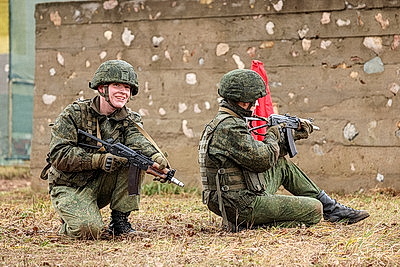 Борьба с дронами и бой в лесу. В Лепельском районе проходит оперативный сбор командного состава ВС