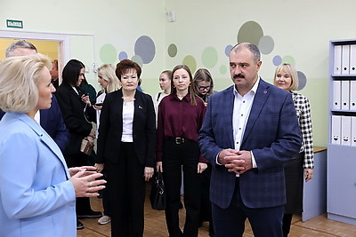 Подарки от большой олимпийской семьи вручили особенным детям из Светлогорска