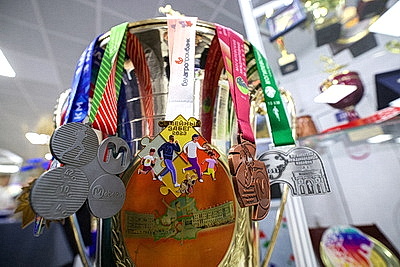 В столичном Дворце спорта проходит праздничное мероприятие к 100-летию спортивной отрасли