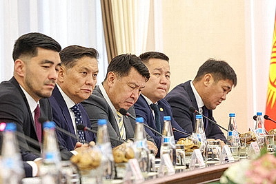 Турчин провел встречу с председателем Кабинета министров Кыргызстана