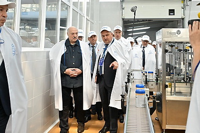 Лукашенко совершил рабочую поездку в Гродненскую область