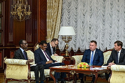 Лукашенко провел встречу с министром иностранных дел Эфиопии